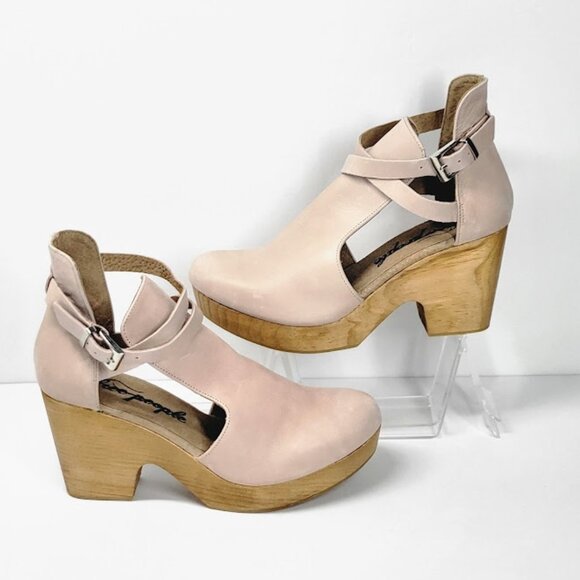 FREE PEOPLE collection cedar clog shoes Sz 8 NEW - Picture 3 of 8